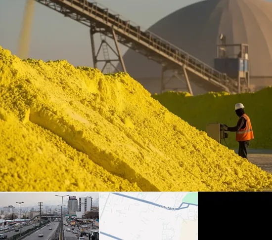 فروش گوگرد معدنی در بلوار ارتش
