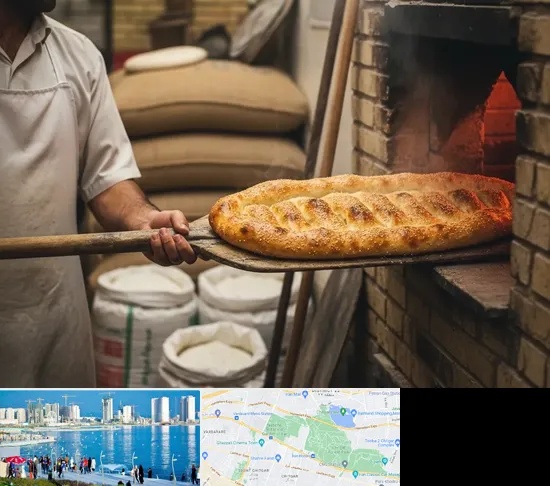 نانوایی بربری در چیتگر