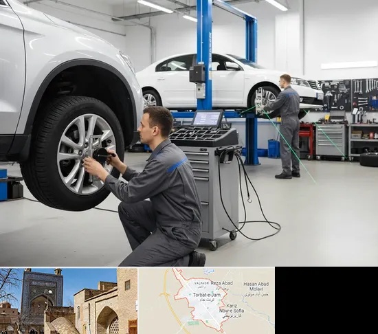 بالانس و تنظیم فرمان در تربت جام