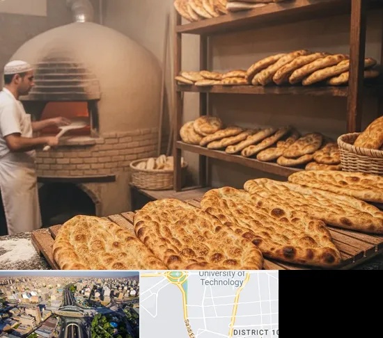 نانوایی در استاد معین