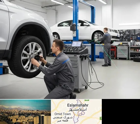 بالانس و تنظیم فرمان در اسلامشهر