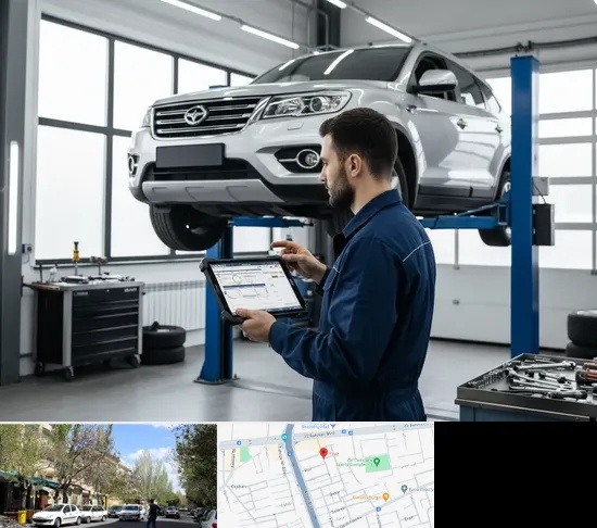 تعمیرگاه هایما در کوی فیروز تبریز