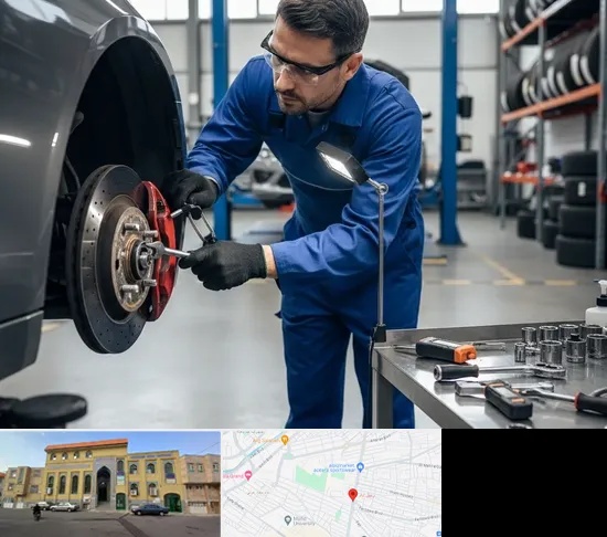 تعمیر ترمز خودرو در زنبیل آباد قم