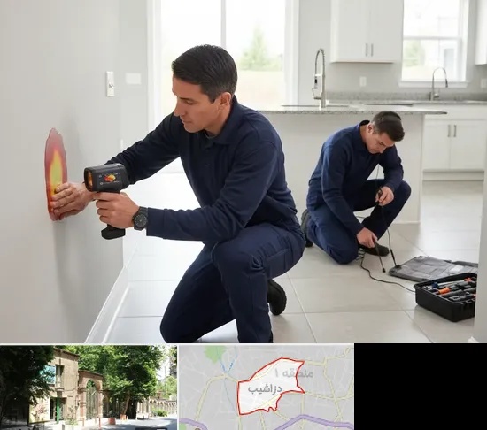 نشت یابی در دزاشیب