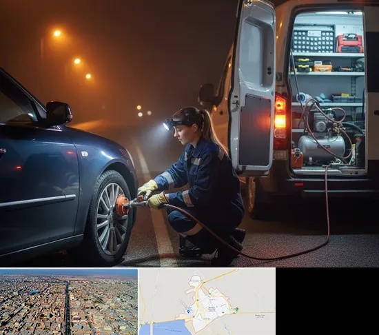 آپاراتی سیار در بندر ماهشهر