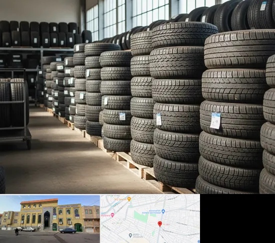 فروش لاستیک دست دوم در زنبیل آباد قم