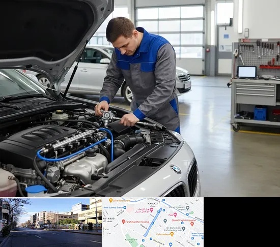 تعمیرگاه CNG در خیابان ملاصدرا شیراز