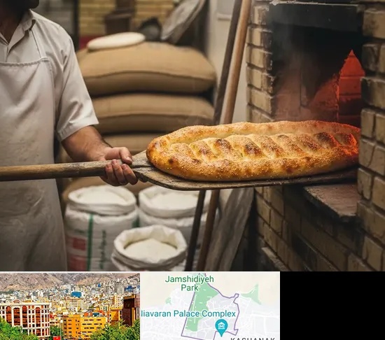 نانوایی بربری در نیاوران