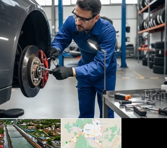 تعمیر ترمز خودرو در مراغه