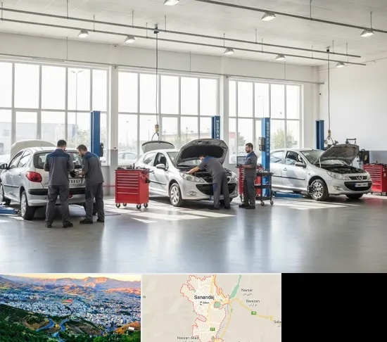 تعمیرگاه پژو در سنندج