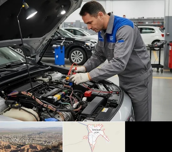 خدمات برق و سیم کشی خودرو در اسفراین