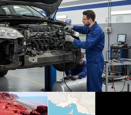 گازسوز کردن خودرو در هرمزگان