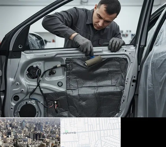 عایق صوتی و حرارتی خودرو در جیحون
