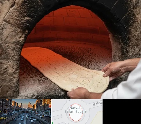 نانوایی سنگکی در نواب