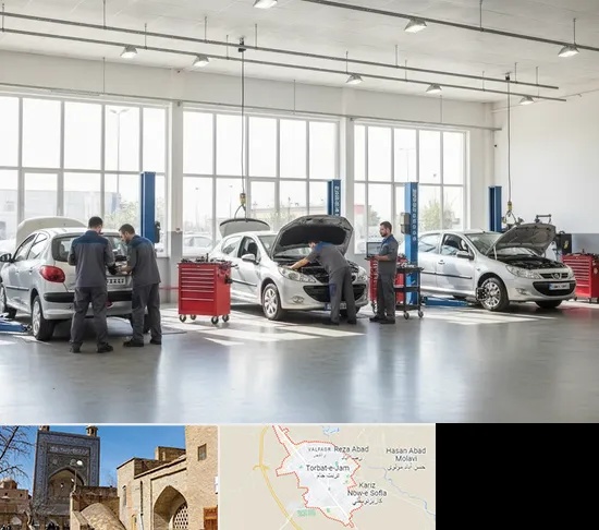 تعمیرگاه پژو در تربت جام