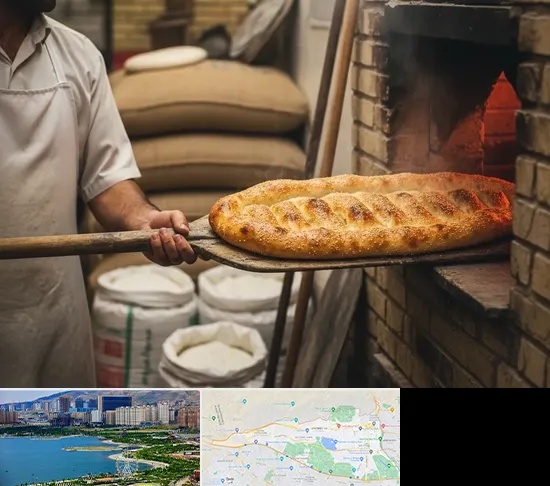 نانوایی بربری در منطقه 22 تهران