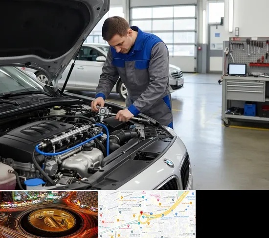 تعمیرگاه CNG در میدان ولیعصر