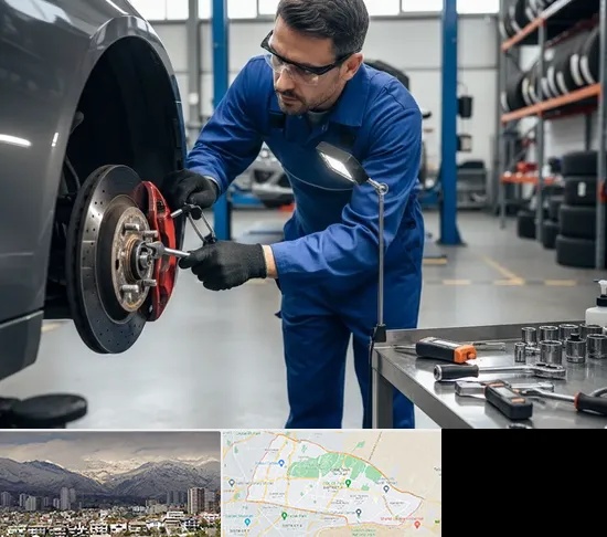تعمیر ترمز خودرو در منطقه 4 تهران