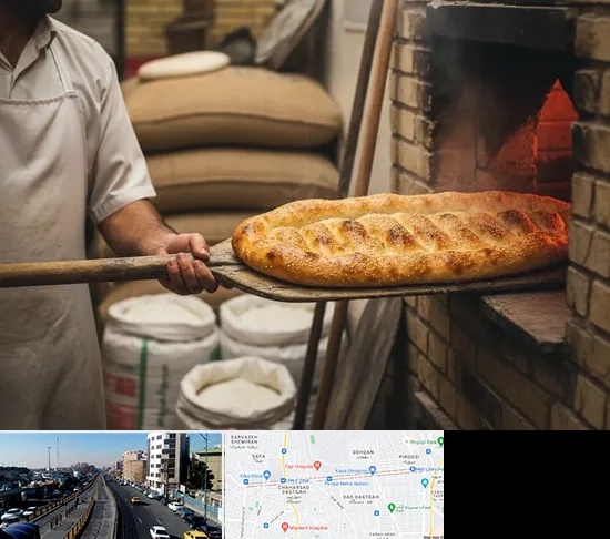 نانوایی بربری در پیروزی