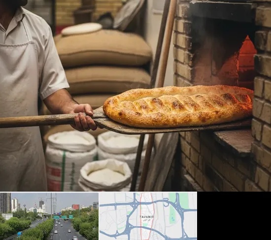 نانوایی بربری در توانیر