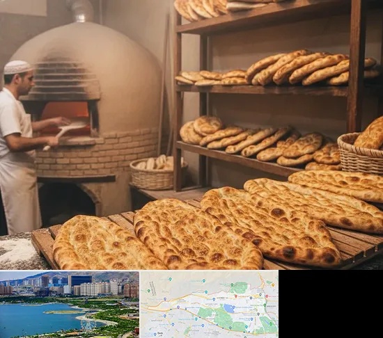 نانوایی در منطقه 22 تهران