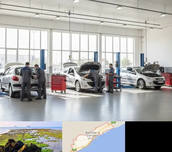 تعمیرگاه پژو در بندرلنگه