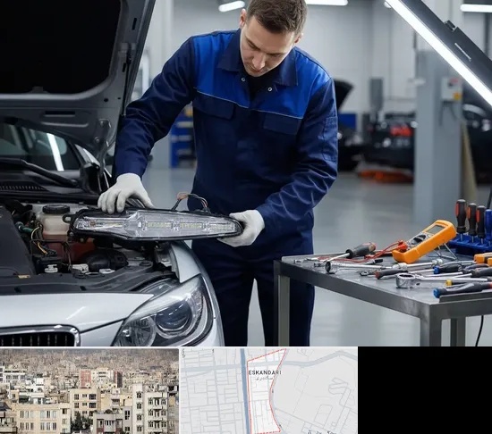 فروشگاه لامپ خودرو در اسکندری