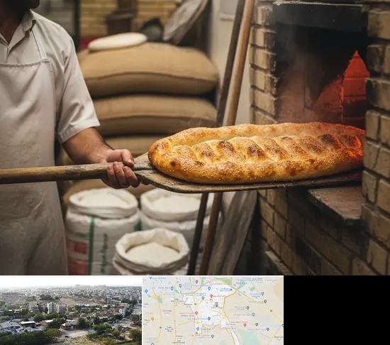 نانوایی بربری در منطقه 20 تهران
