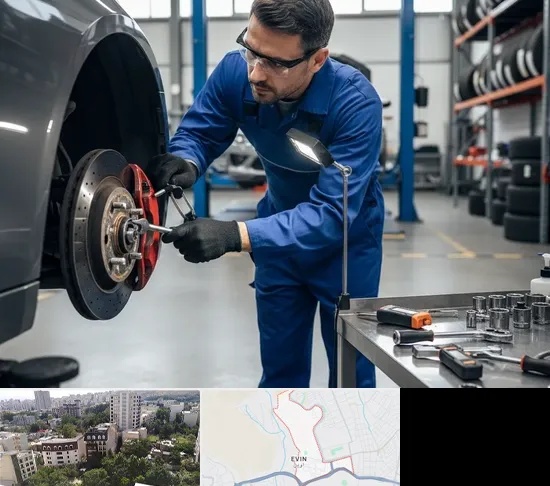 تعمیر ترمز خودرو در اوین