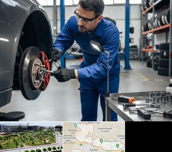 تعمیر ترمز خودرو در پردیس