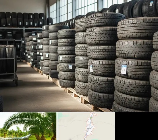 فروش لاستیک دست دوم در کهنوج