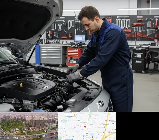 تعمیرگاه کیا در آیت الله کاشانی