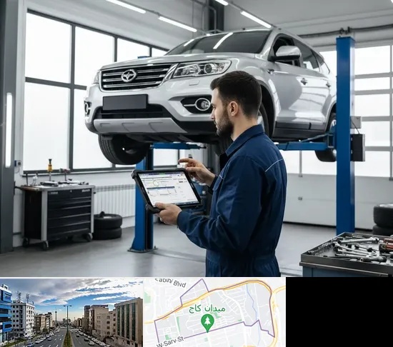 تعمیرگاه هایما در سعادت آباد