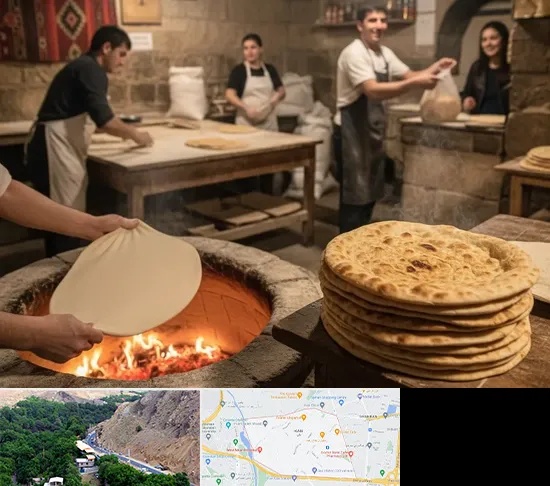 نانوایی لواش در کن