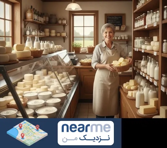 لبنیاتی در نزدیک من