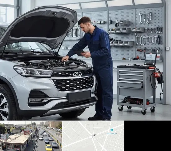 تعمیرگاه چری در خیابان دماوند