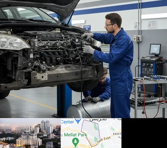 گازسوز کردن خودرو در الهیه