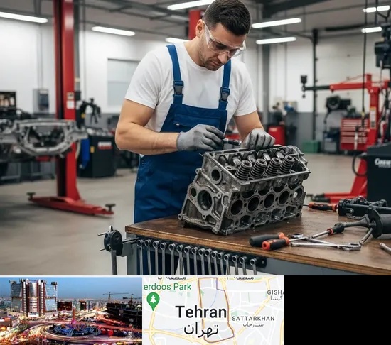 تعمیر موتور خودرو در صادقیه
