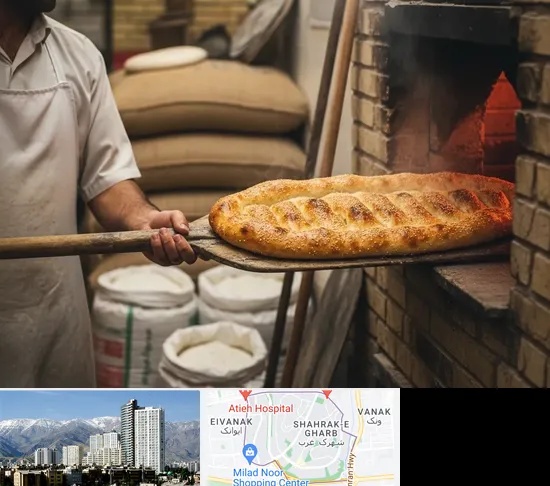 نانوایی بربری در شهرک غرب