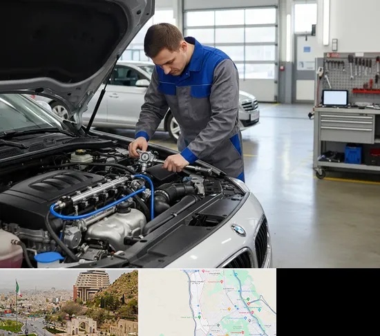 تعمیرگاه CNG در فرهنگ شهر شیراز