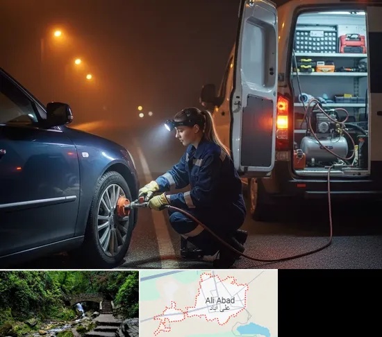 آپاراتی سیار در علی‌ آباد کتول