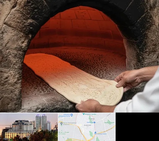 نانوایی سنگکی در فرشته
