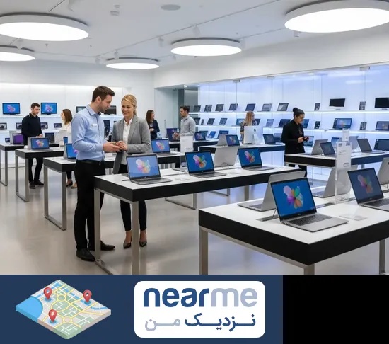 فروشگاه کامپیوتر و لپ تاپ در نزدیک من