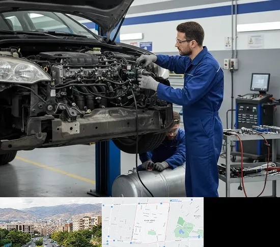 گازسوز کردن خودرو در خانی آباد