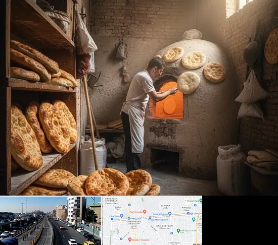 نانوایی تافتون در پیروزی