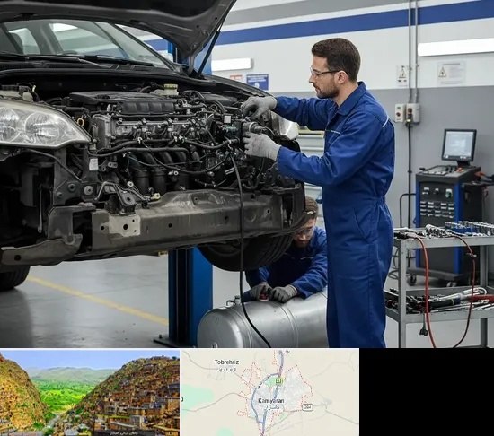 گازسوز کردن خودرو در کامیاران