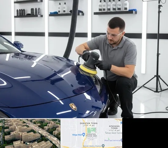 احیای رنگ خودرو در اکباتان