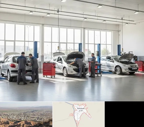 تعمیرگاه پژو در اسفراین