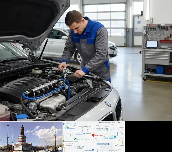 تعمیرگاه CNG در کارگر جنوبی