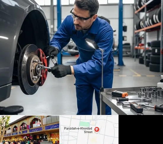 تعمیر ترمز خودرو در 15 خرداد